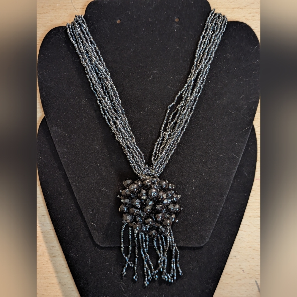 Vintage Beaded choker necklace